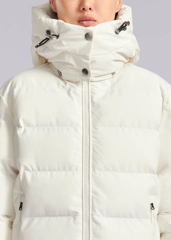 Sandbanks Belle Puffer Jacket - Off-White - Sandbanks