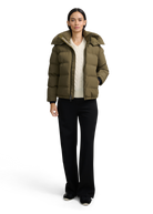 Sandbanks Belle Puffer Jacket - Olive