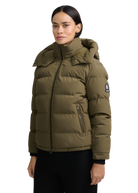 Sandbanks Belle Puffer Jacket - Olive