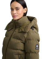 Sandbanks Belle Puffer Jacket - Olive