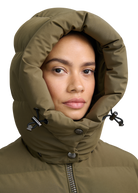 Sandbanks Belle Puffer Jacket - Olive