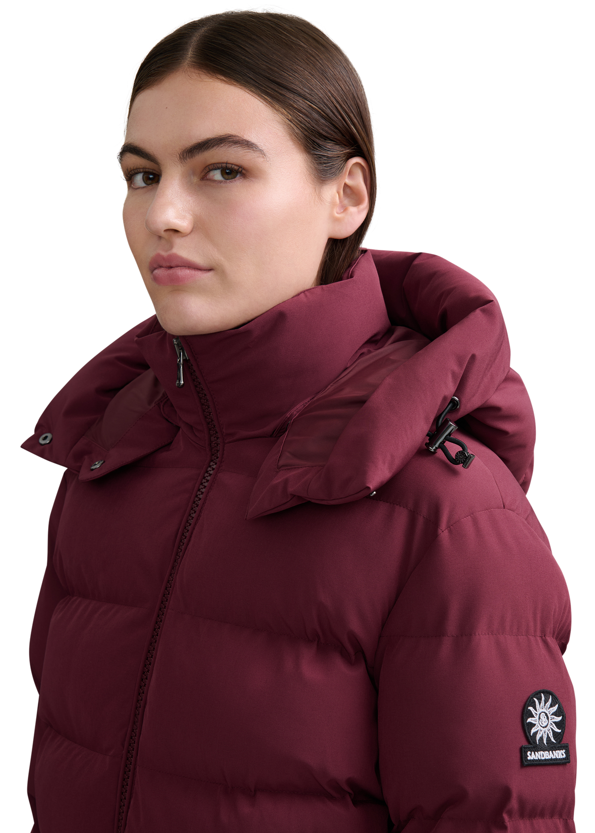 Sandbanks Belle Puffer Jacket - Port