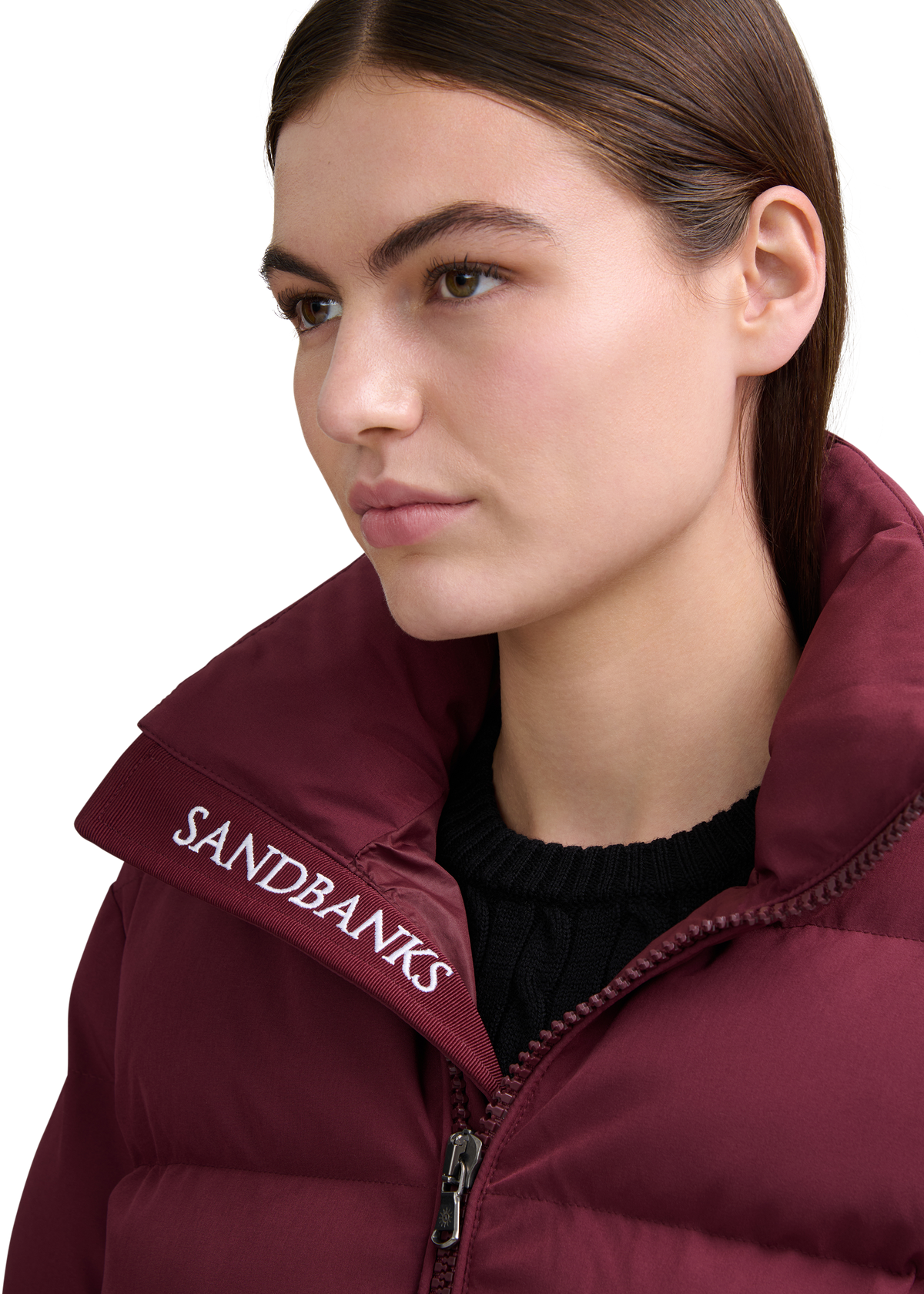 Sandbanks Belle Puffer Jacket - Port