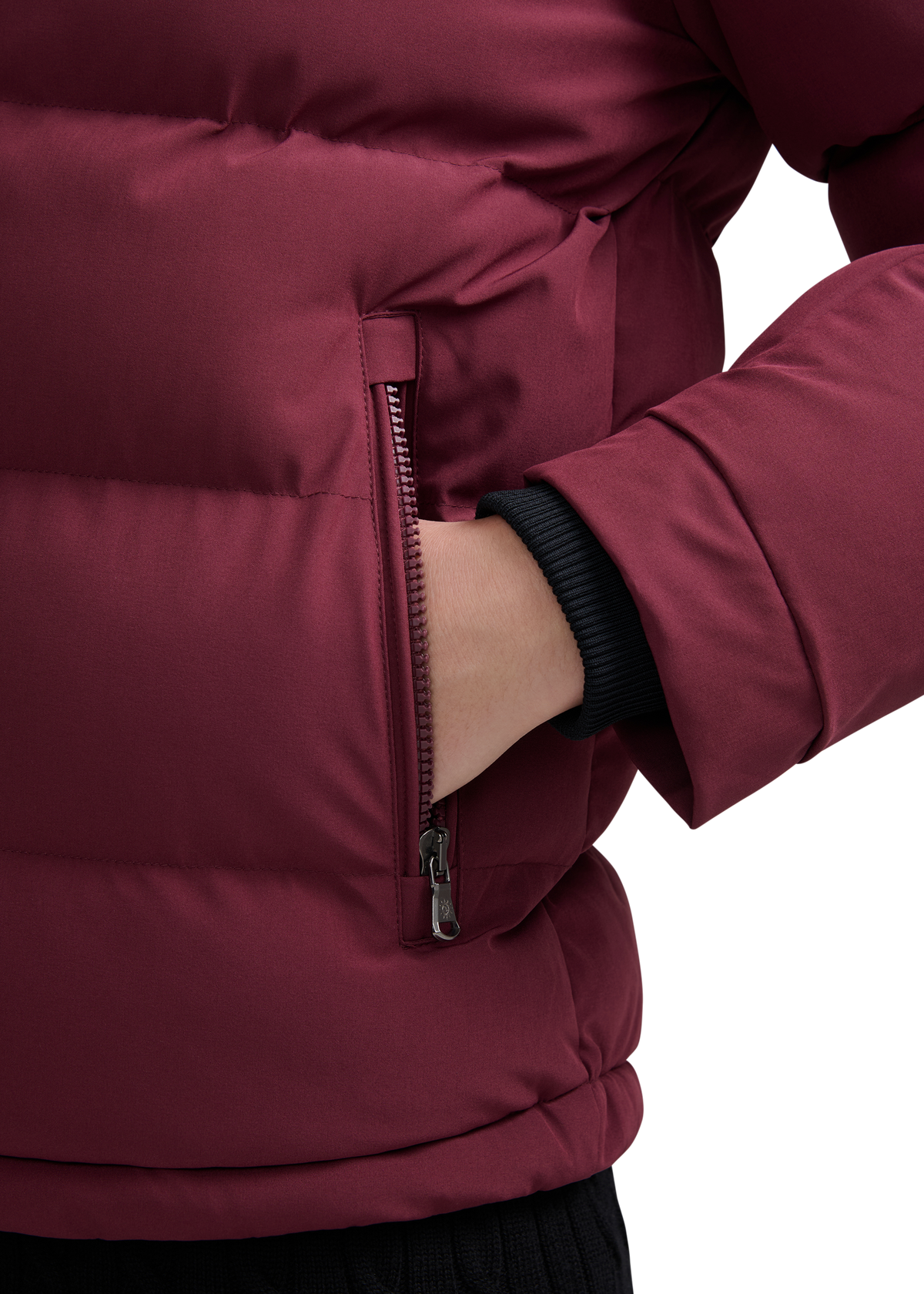 Sandbanks Belle Puffer Jacket - Port