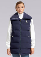 Sandbanks Lagoon Long Gilet - Navy - Sandbanks
