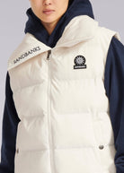 Sandbanks Lagoon Long Gilet - Off-White - Sandbanks