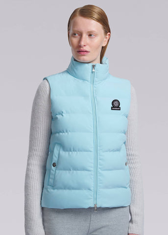 Sandbanks Marina Gilet - Crystal Blue - Sandbanks