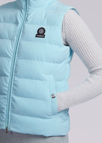 Sandbanks Marina Gilet - Crystal Blue - Sandbanks