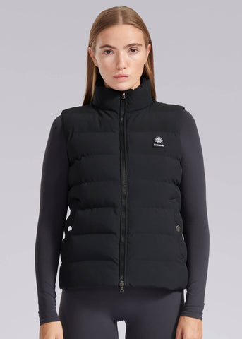 Sandbanks Marina Gilet - Black - Sandbanks