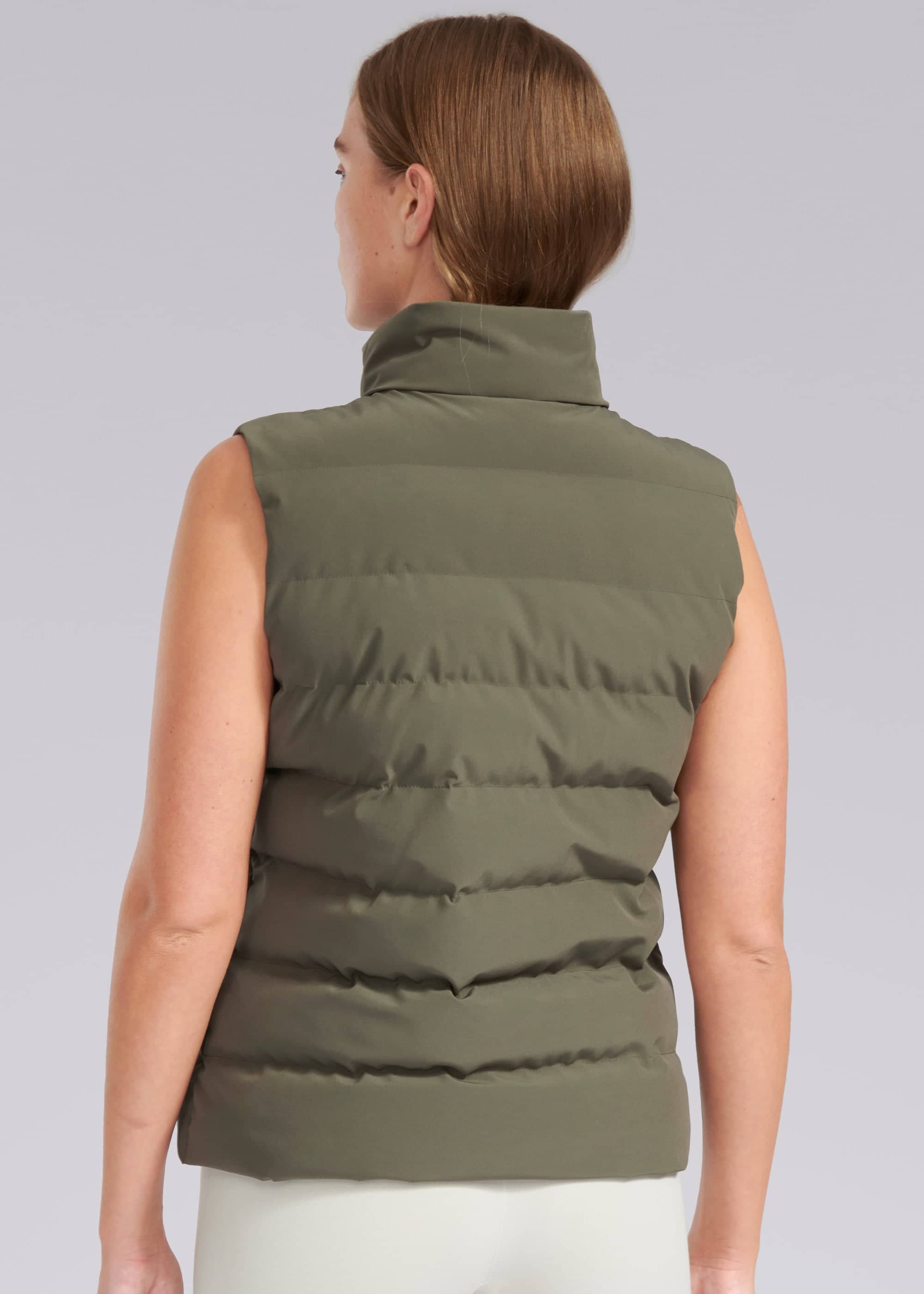 Sandbanks Marina Gilet - Khaki - Sandbanks