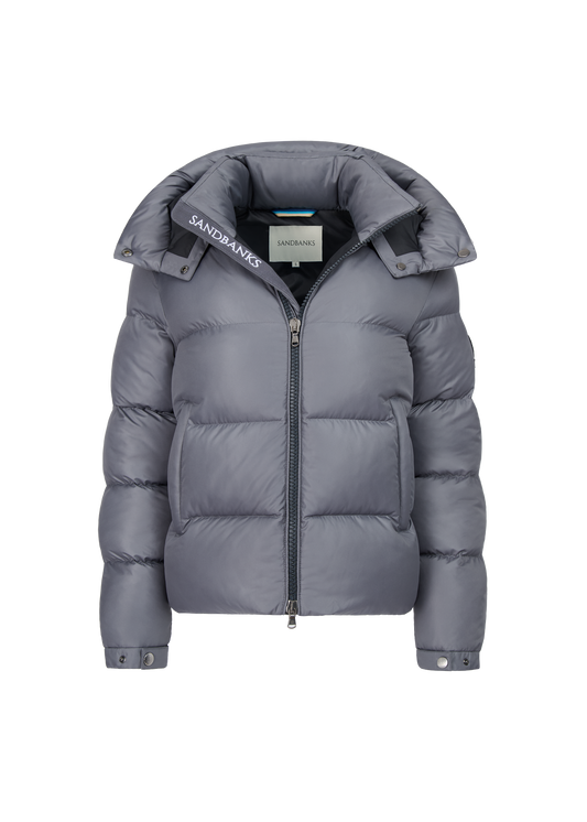 Sandbanks Aurora Puffer Jacket - Charcoal
