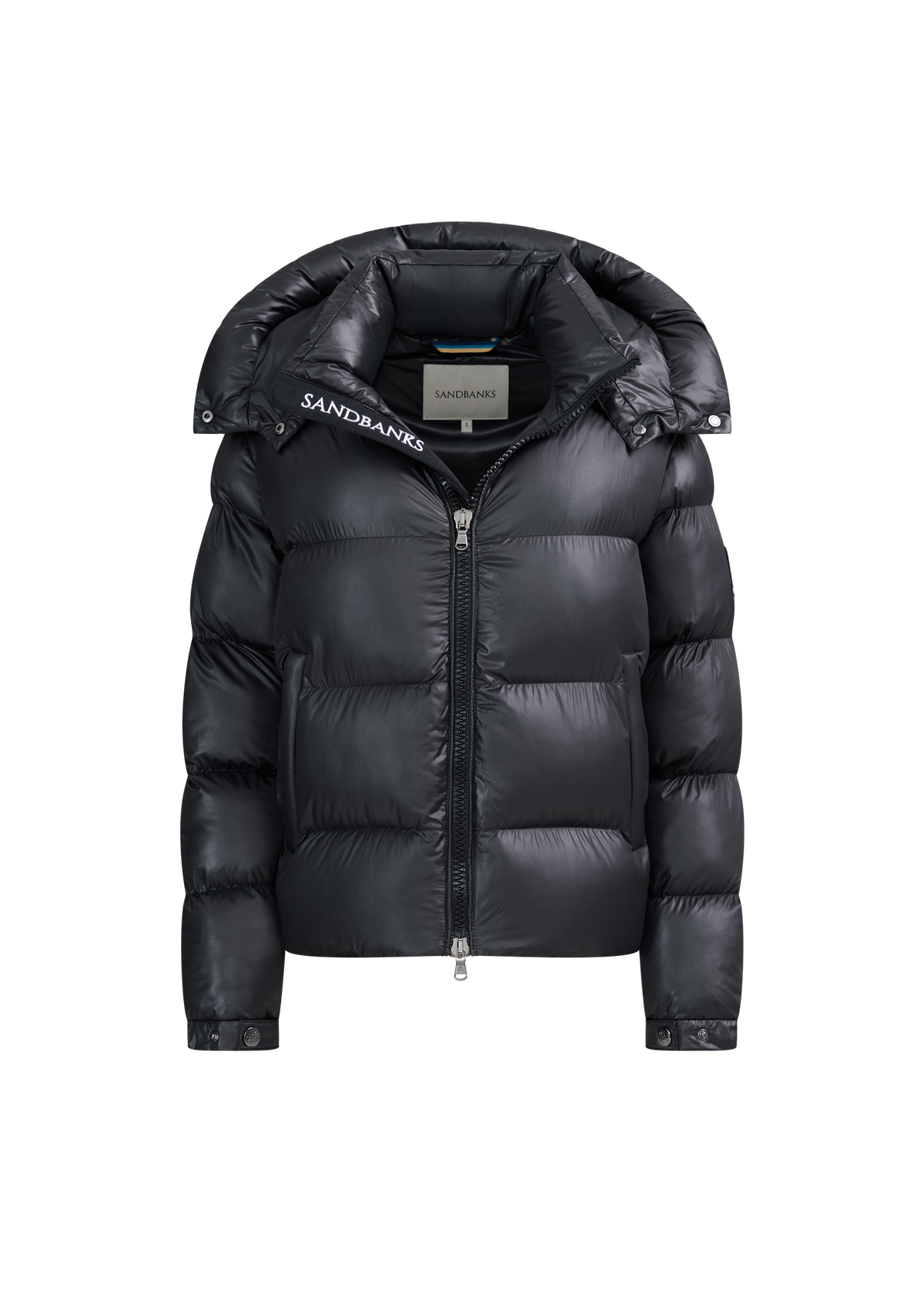 Sandbanks Aurora Puffer - Black/Black