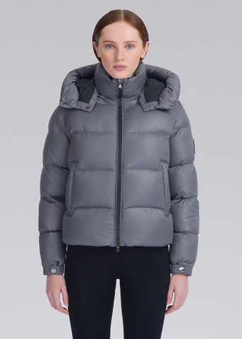 Sandbanks Aurora Puffer Jacket - Charcoal