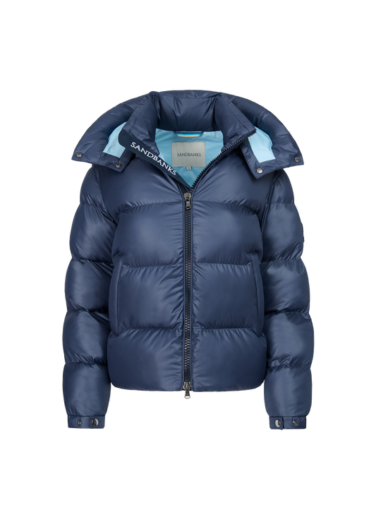 Sandbanks Aurora Puffer Jacket - Navy