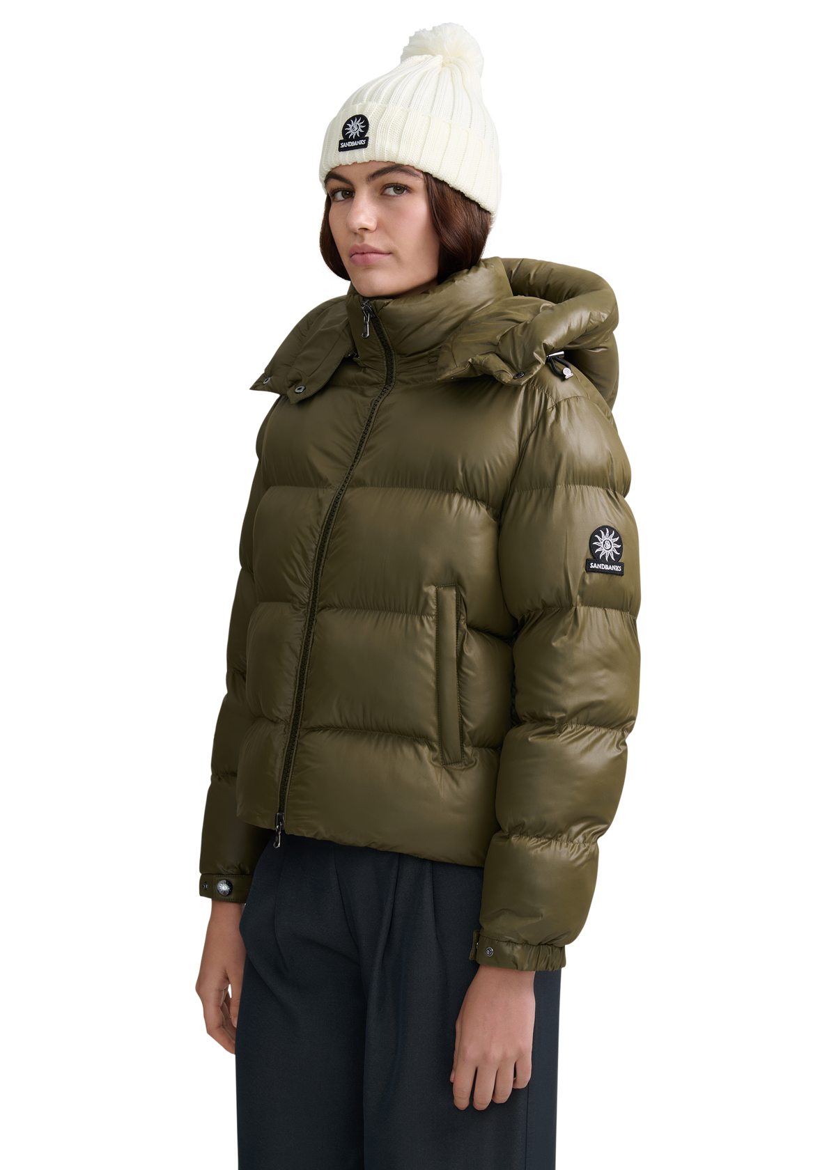 Sandbanks Aurora Puffer - Olive