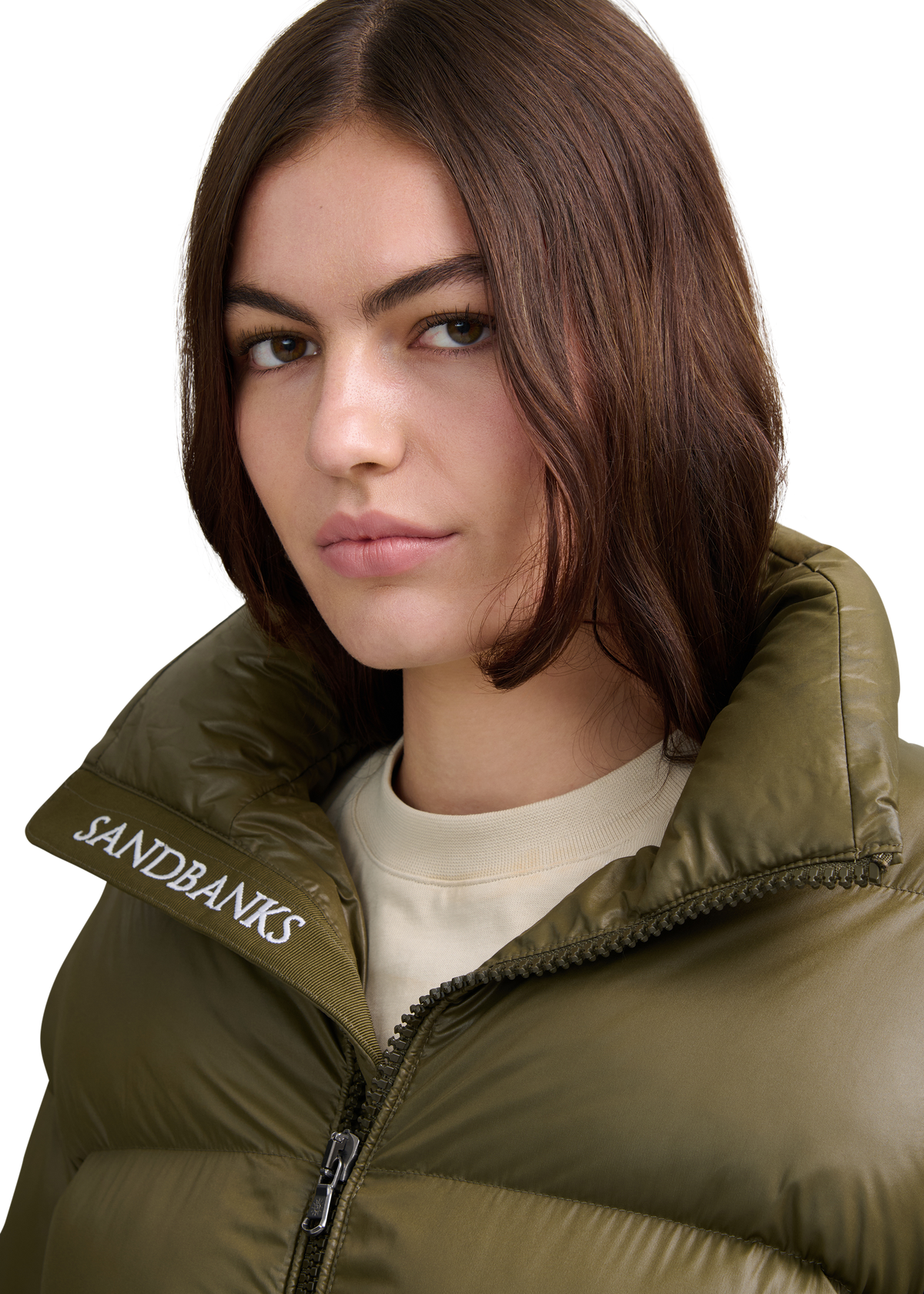 Sandbanks Aurora Puffer - Olive