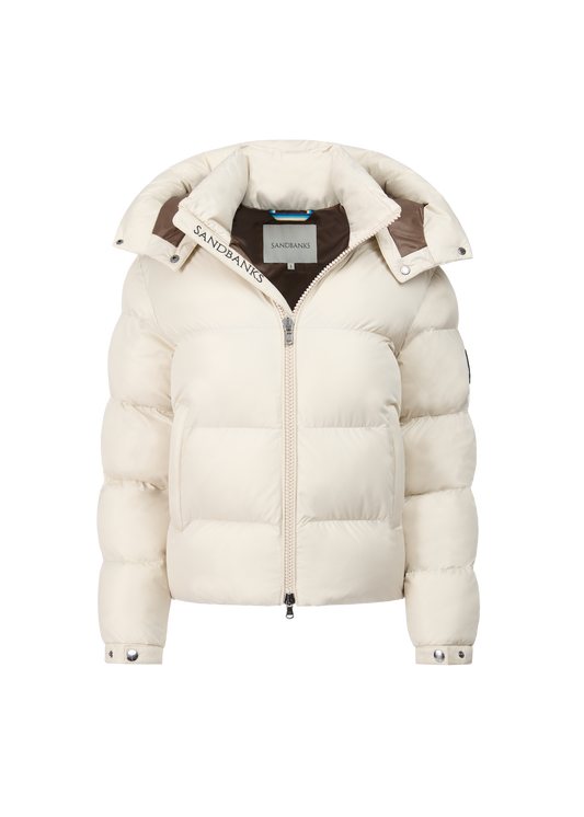 Sandbanks Aurora Puffer Jacket - Stone