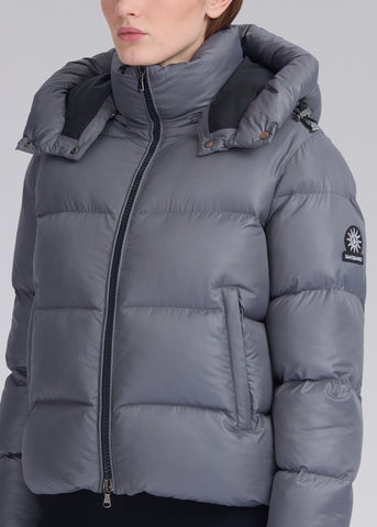 Sandbanks Aurora Puffer Jacket - Charcoal