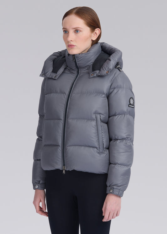 Sandbanks Aurora Puffer Jacket - Charcoal