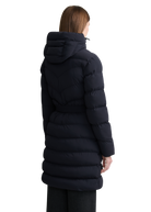 Livigno Belted Mid Puffer Jacket - Black