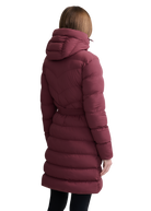 Livigno Belted Mid Puffer Jacket - Port