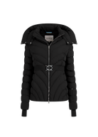 Avoriaz Micro Puffer Fitted Jacket - Black