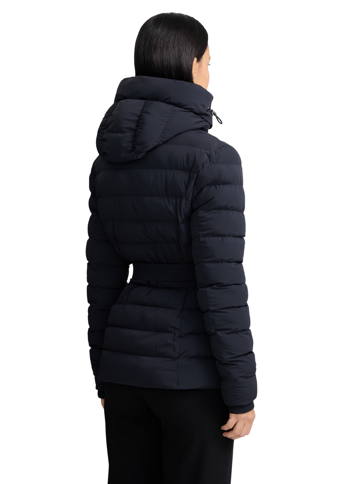 Avoriaz Micro Puffer Fitted Jacket - Black
