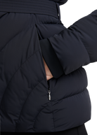 Avoriaz Micro Puffer Fitted Jacket - Black