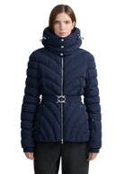 Avoriaz Micro Puffer Fitted Jacket - Navy