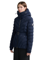Avoriaz Micro Puffer Fitted Jacket - Navy