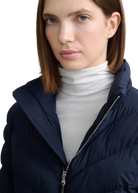Avoriaz Micro Puffer Fitted Jacket - Navy