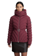 Avoriaz Micro Puffer Fitted Jacket - Port