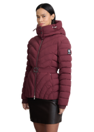 Avoriaz Micro Puffer Fitted Jacket - Port