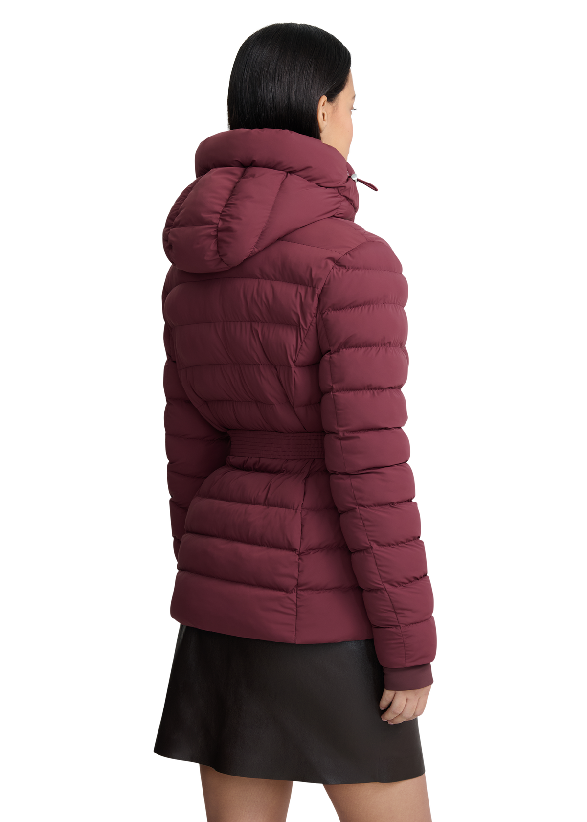 Avoriaz Micro Puffer Fitted Jacket - Port