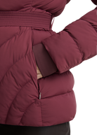 Avoriaz Micro Puffer Fitted Jacket - Port