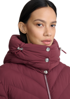 Avoriaz Micro Puffer Fitted Jacket - Port