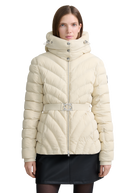 Avoriaz Micro Puffer Fitted Jacket - Stone