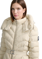 Avoriaz Micro Puffer Fitted Jacket - Stone