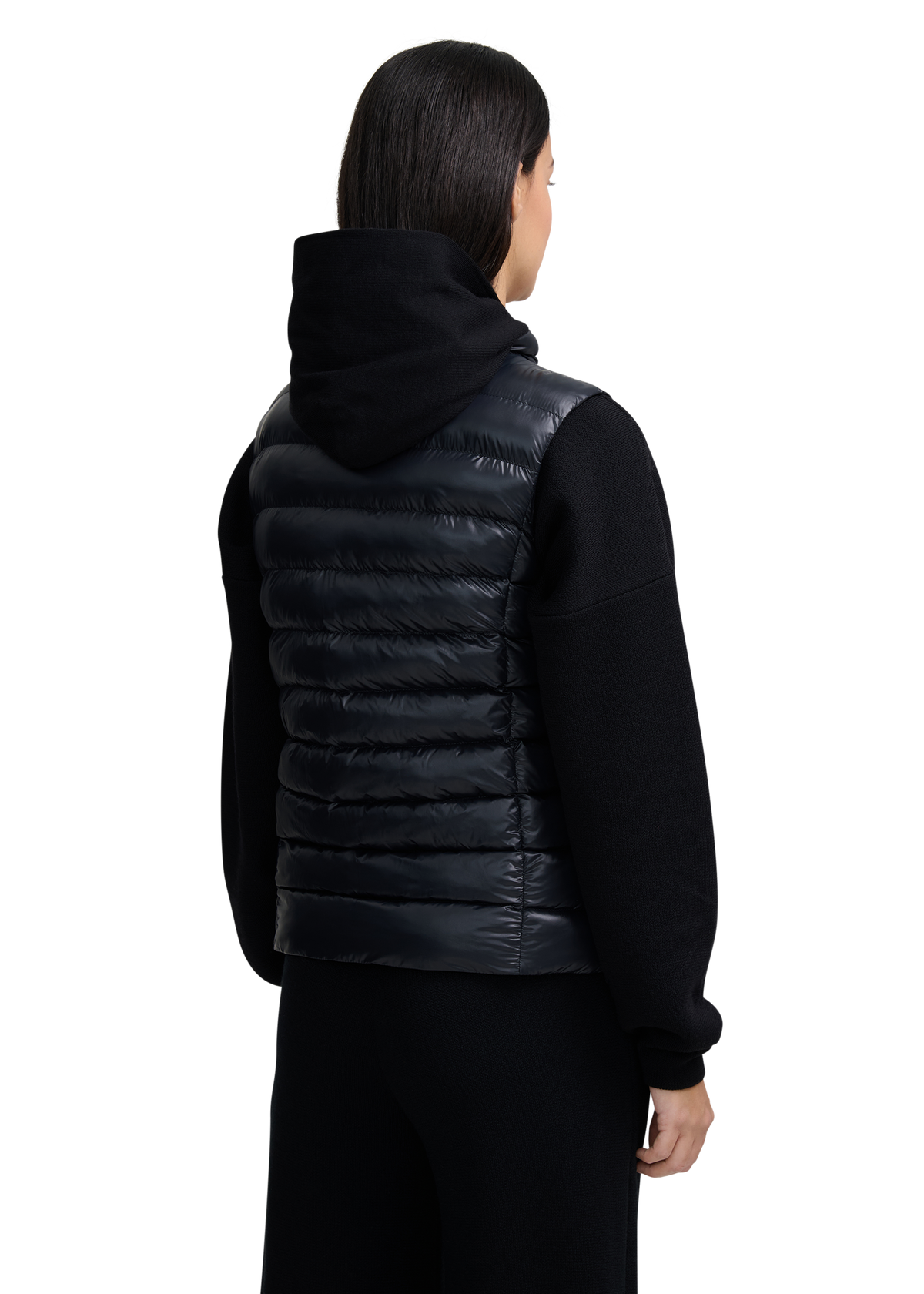 Marina Micro Puffer Gilet - Black