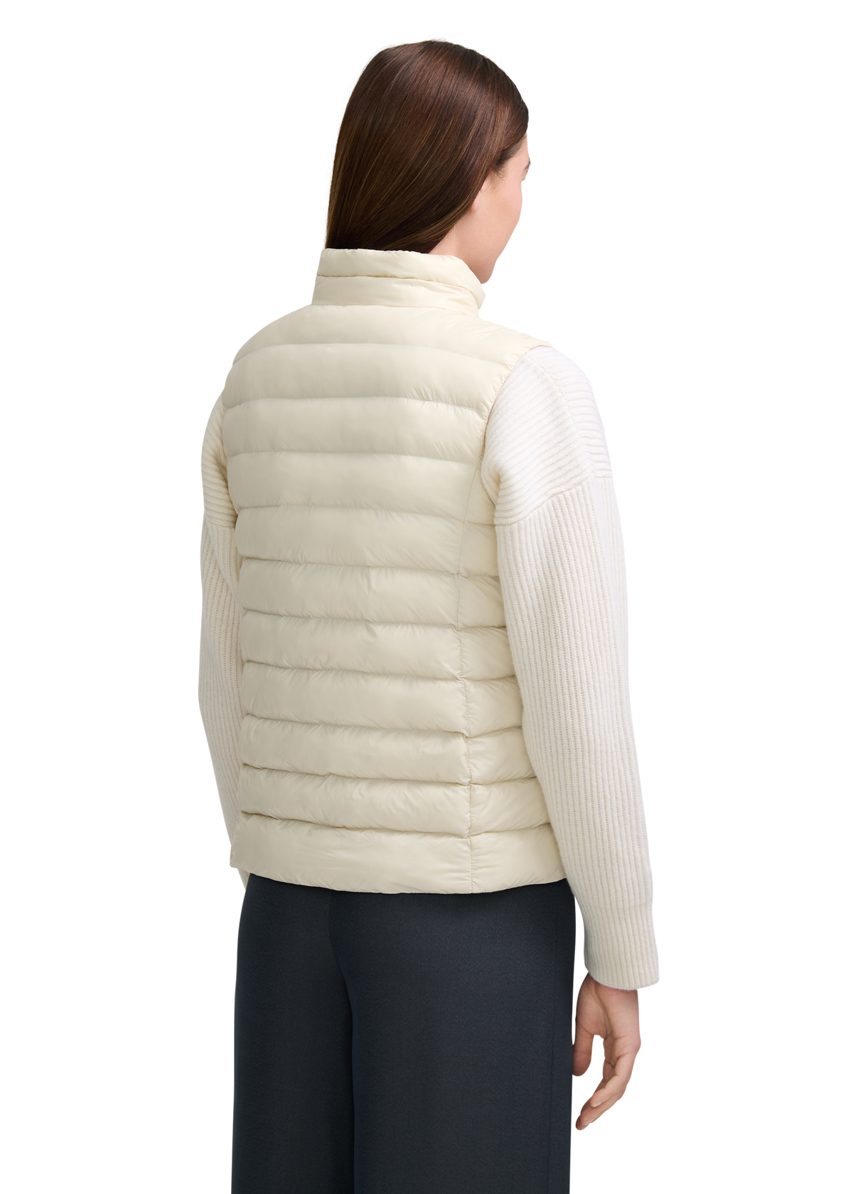 Marina Micro Puffer Gilet - Stone