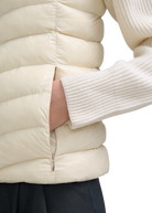 Marina Micro Puffer Gilet - Stone