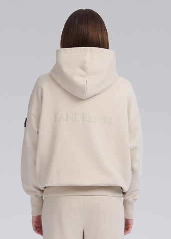 Sandbanks Women's Hoodie - Stone