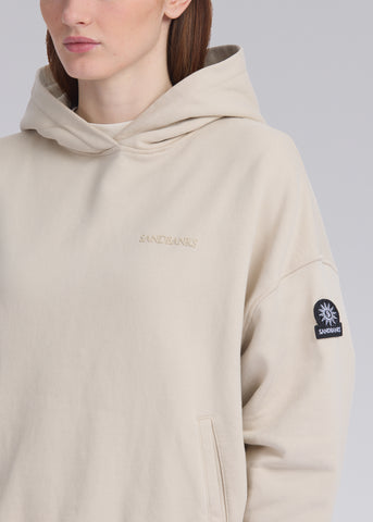 Sandbanks Women's Hoodie - Stone