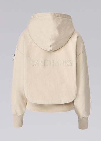 Sandbanks Women's Hoodie - Stone