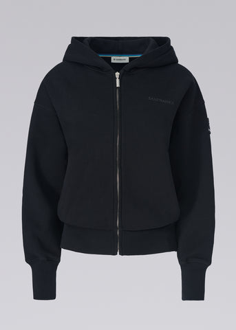 Sandbanks Women's Zip Hoodie - Black