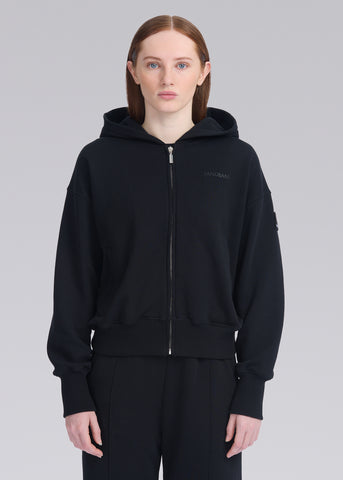 Sandbanks Women's Zip Hoodie - Black