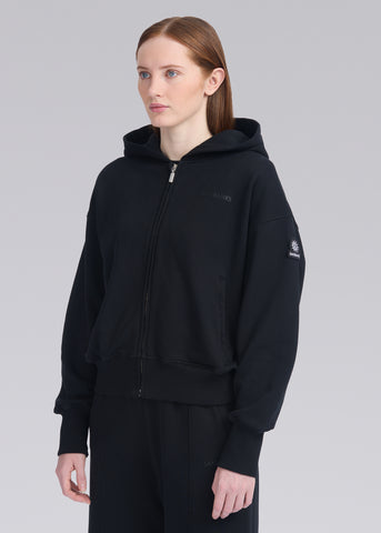 Sandbanks Women's Zip Hoodie - Black