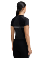 Monogram Stretch Contour T-Shirt - Black/Anthracite