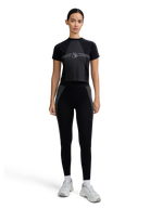 Monogram Stretch Contour Leggings - Black/Anthracite