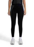 Monogram Stretch Contour Leggings - Black/Anthracite